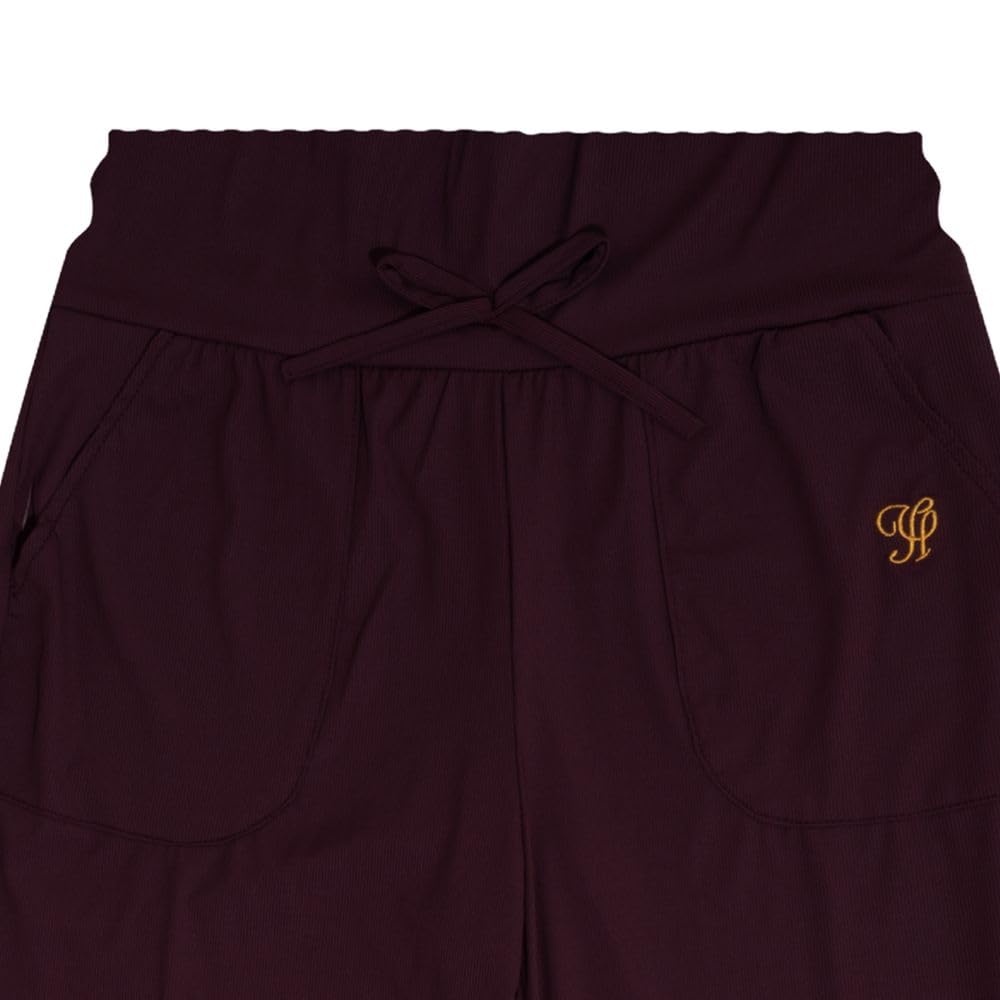 YUSHE 3 Piece Co Ord Set for Women | Ruched Top with Wide Leg Pants & Shorts | 3-in-1 Active & Lounge Wear for Travel