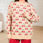 Cherry Knit Set