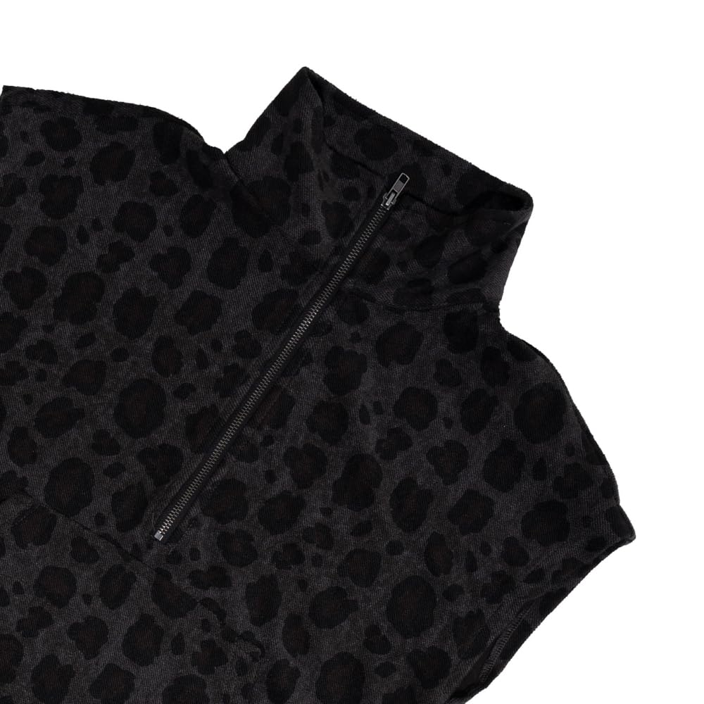 YUSHE Women 2 Piece Set Leopard Print Cap Sleeves Casual Women Top Short Matching Color Lounge Lightweight Travel Outfit