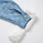 Faux Fur Denim Co-Ord Set