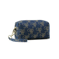 YUSHE Canvas Mini Pouch for Women | Small Travel Pouch & Makeup Bag with Zipper | Floral & Graffiti Fabric Bag for Daily Use