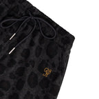 Leopard Quarter-Zip & Shorts Set