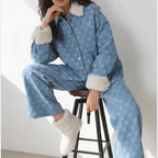 Faux Fur Denim Co-Ord Set
