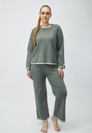 Minimalist Soft Ribbed Knit Set