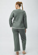 Minimalist Soft Ribbed Knit Set