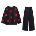 Heart Knit Set