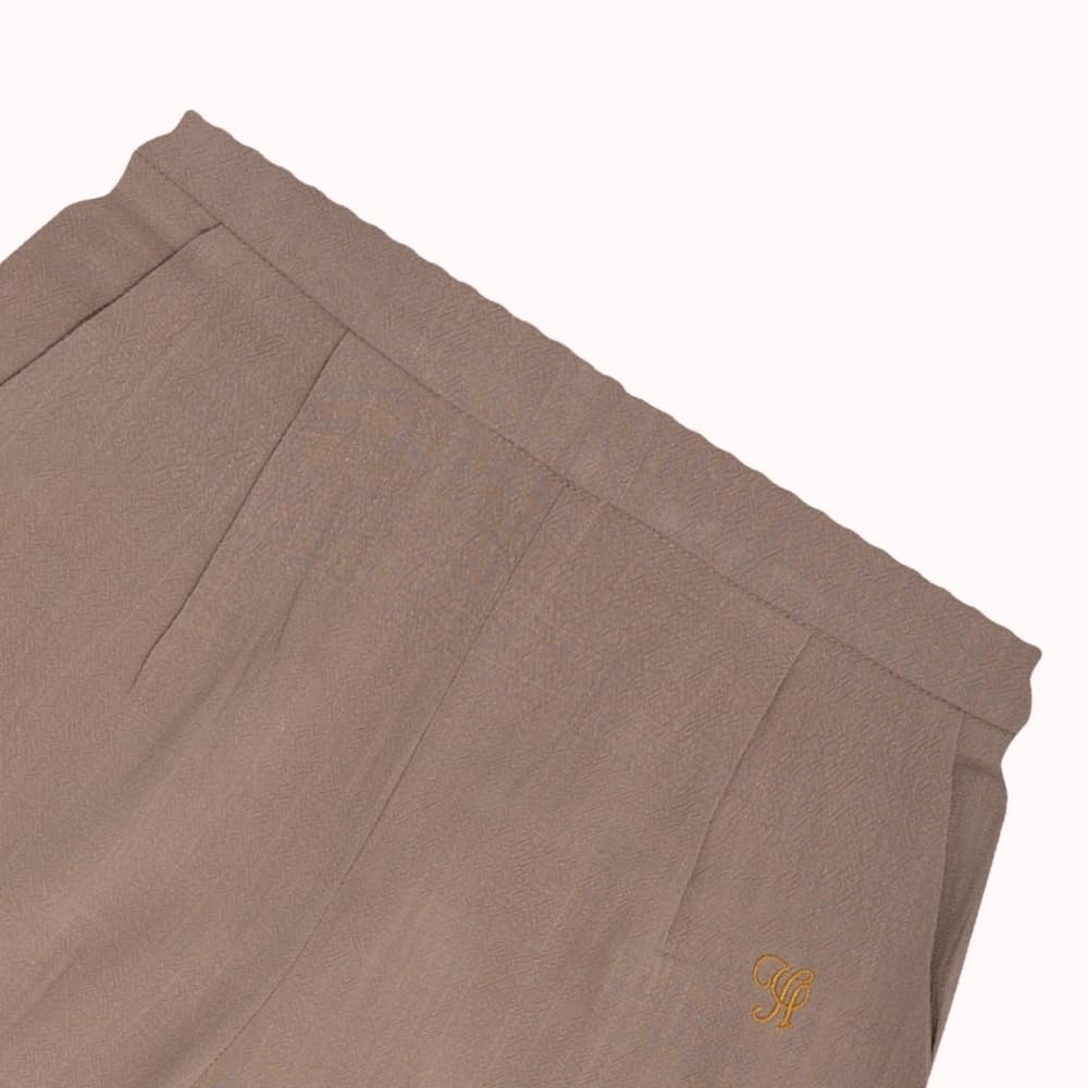 YUSHE Embroidered 2 Piece Crop Top and Pants Set | Viscose Linen Blend Cord Set | Wide Leg Pants | Vacation Outfits for Women