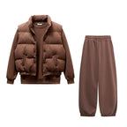 Puffer Tracksuit Set