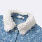 Faux Fur Denim Co-Ord Set