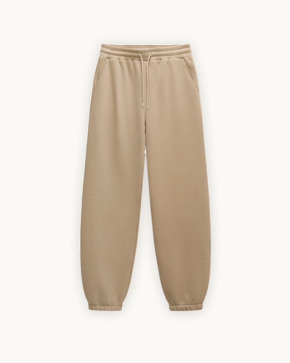 Monochrome Drawstring Joggers, Khaki