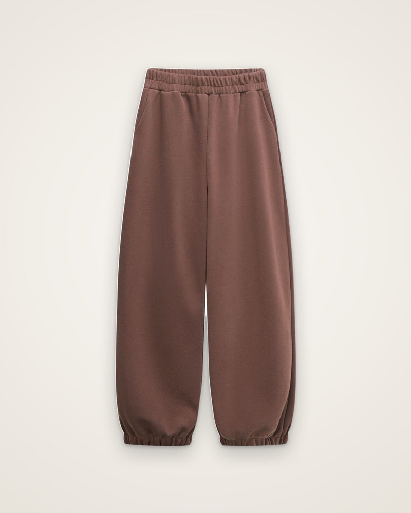 Monochrome Joggers, Dark Brown