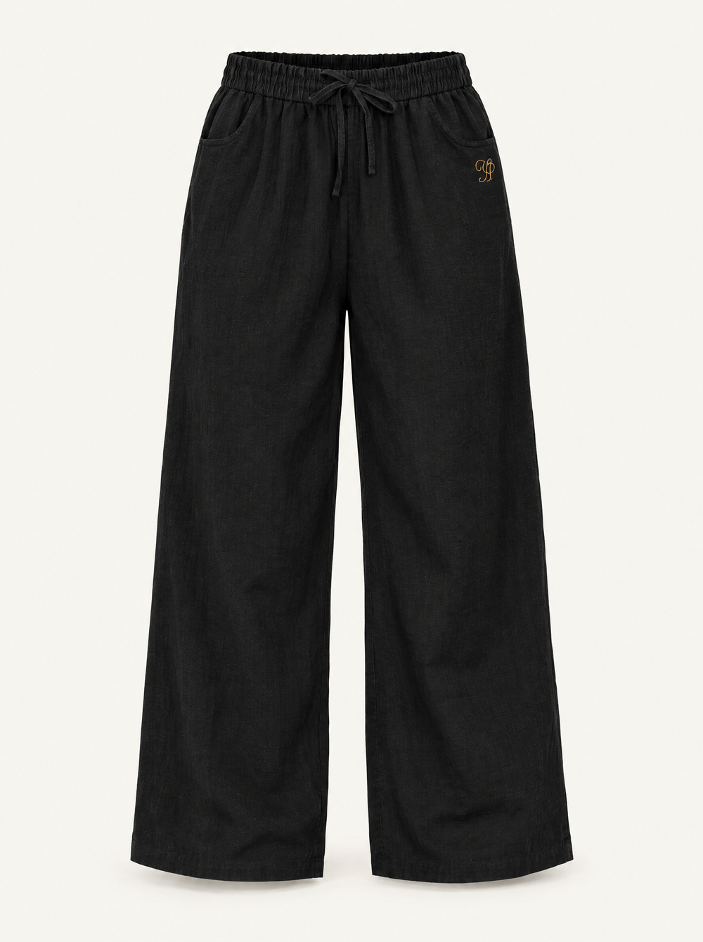 YUSHE Cotton Pant, Black - Main - product only