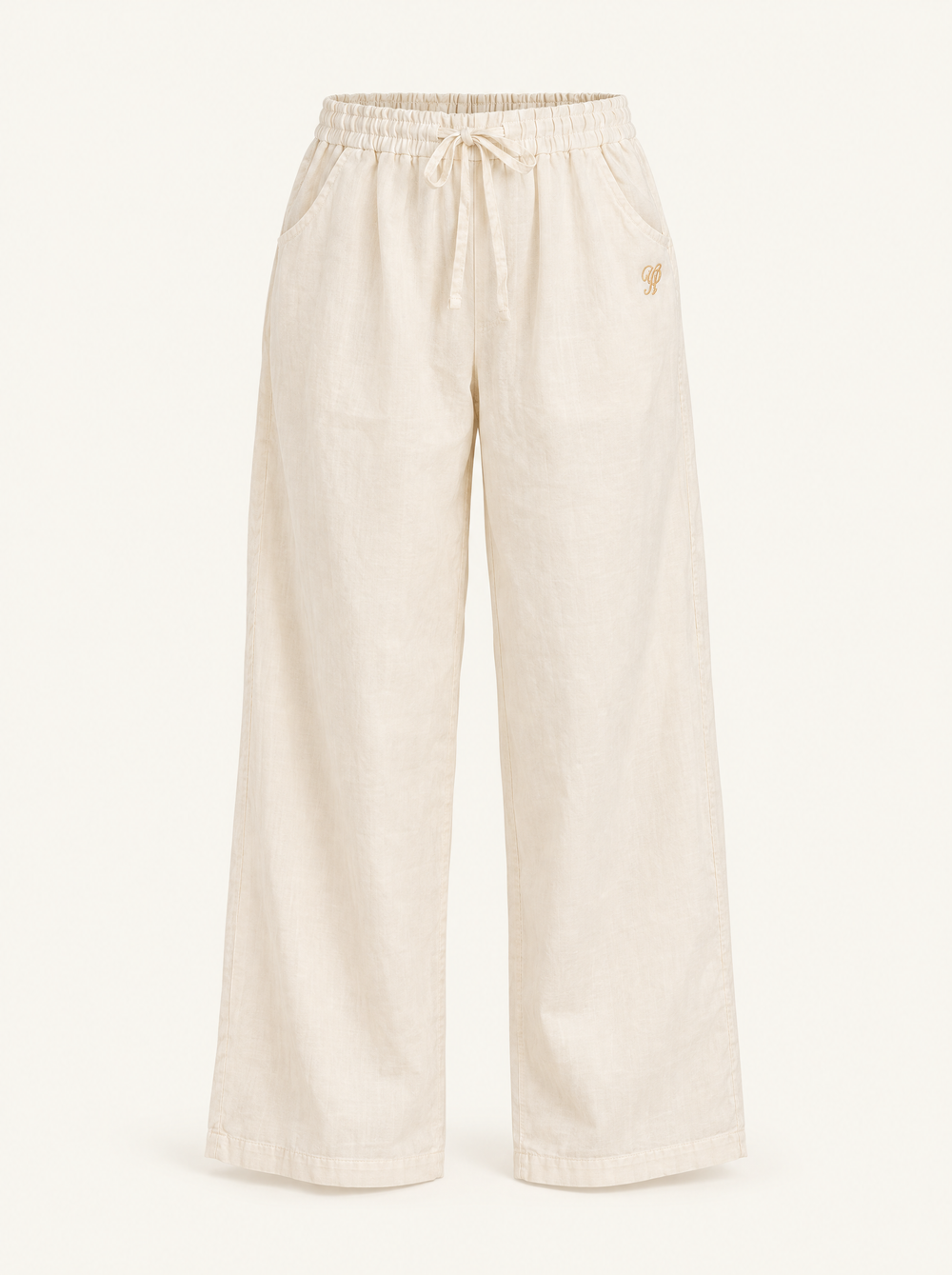 YUSHE Cotton Pant, White - Main - product only