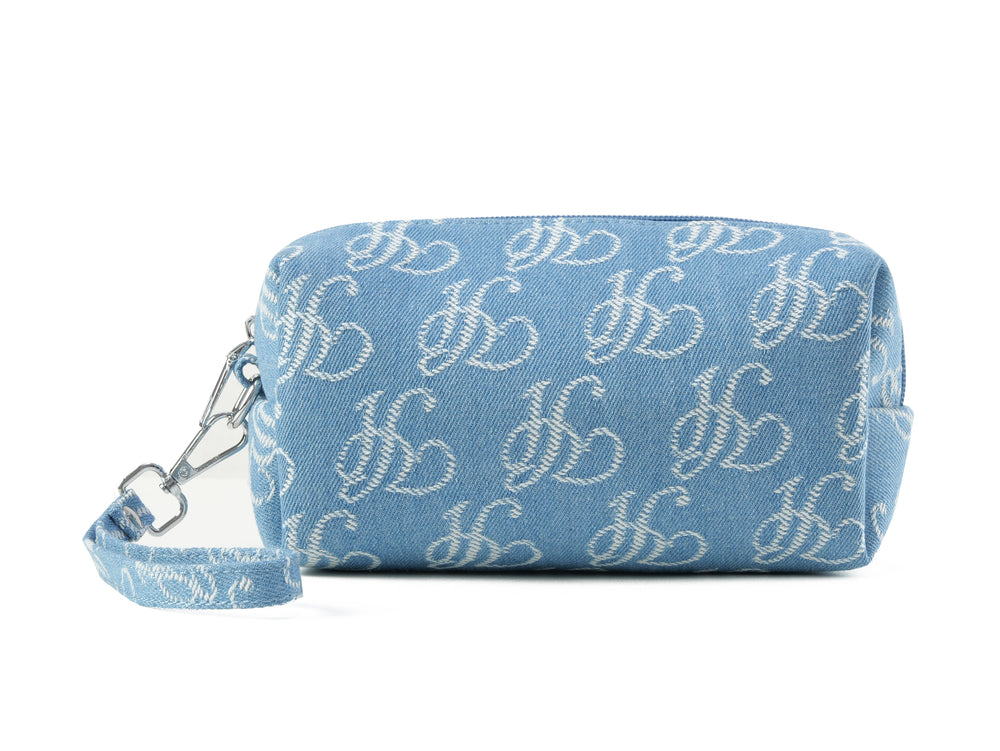 YUSHE Canvas Mini Pouch for Women, Light Blue - Mini pouch · Accessories 1