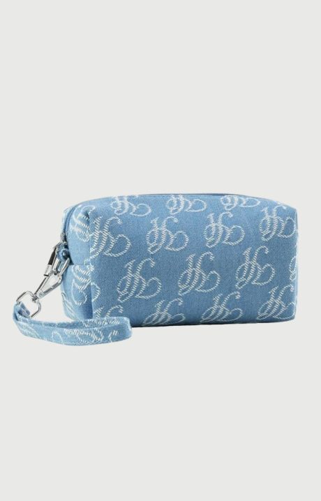 Trendy Graffiti Print Mini Pouch for Women, Canvas Crossbody Bag